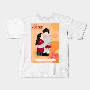 Castway Diva Hug Day Special Kids T-Shirt